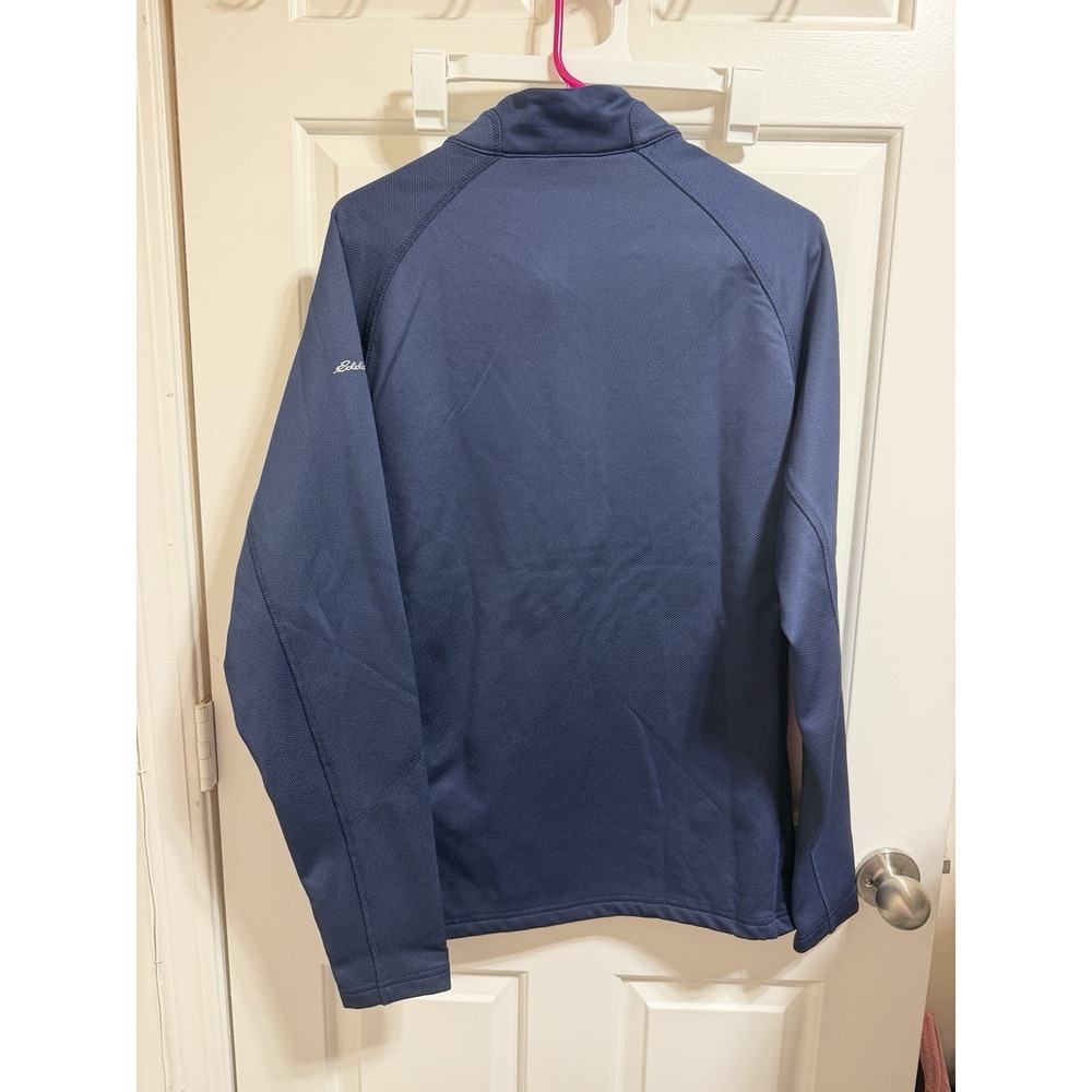 Eddie Bauer Jacket Mens Quarter Zip Performance Fleece Pullover TEGNA EB234 - Picture 8 of 9